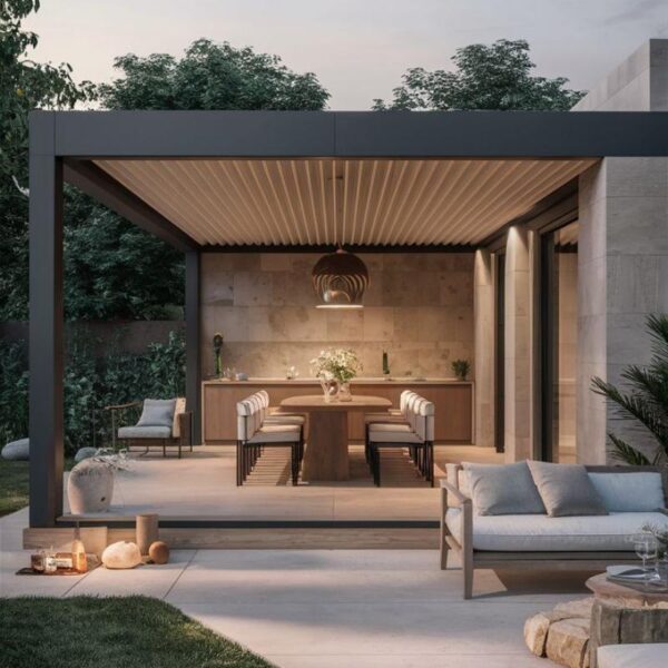 Aluminum Plate Pergola