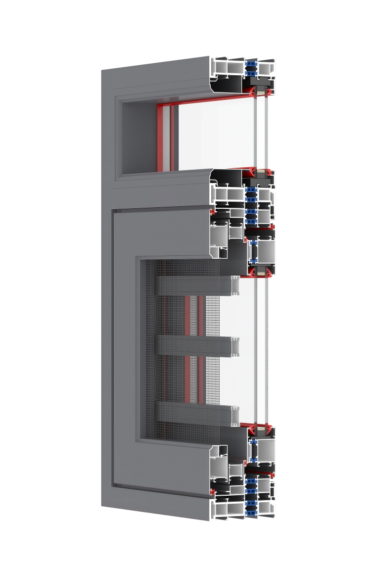 Broken-bridge Aluminum Doors